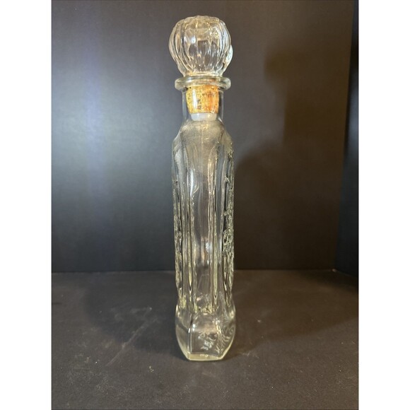 Decorative Glass Decanter Schenley American Whiskey With Stopper Ball - Picture 2 of 8
